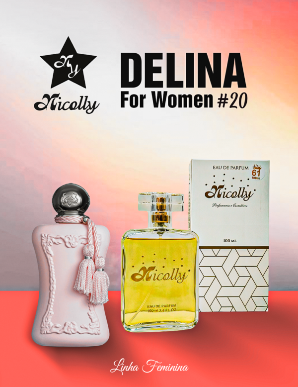 Perfume numeral nicolly #30 Delina