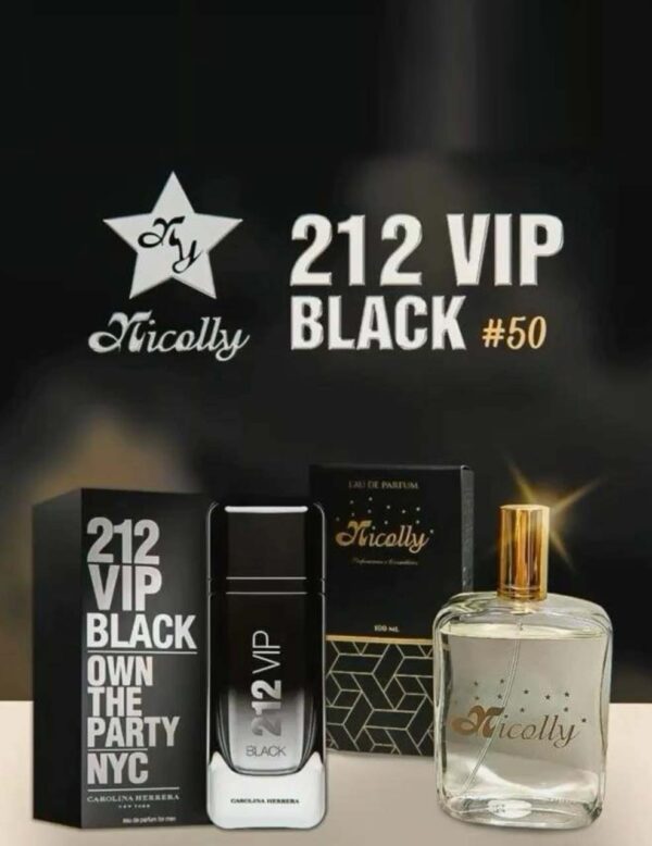 Perfume numeral Nicolly 212 Vip Black #50