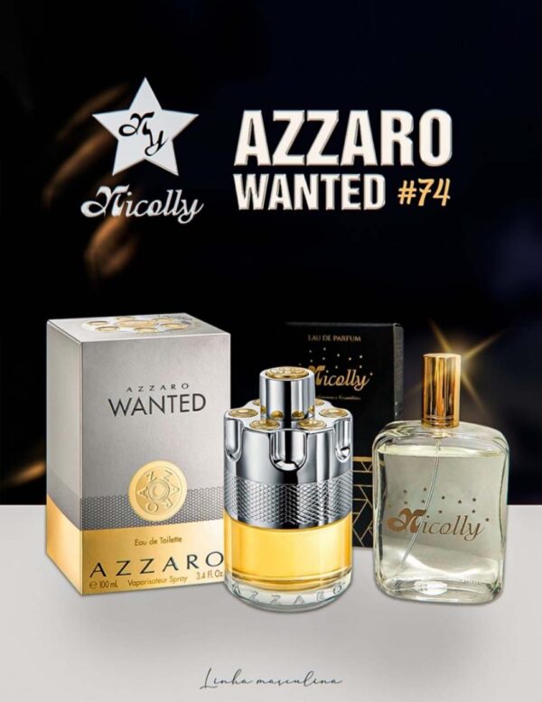 Perfume numeral Nicolly Azzaro Wanted #74 100ml