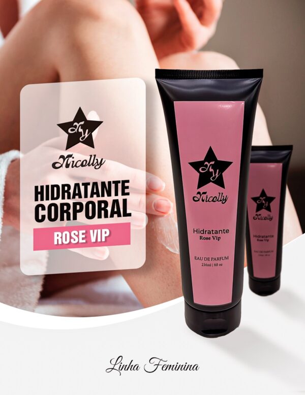 Hidratante Nicolly Rose Vip Eua de Parfum 236ml