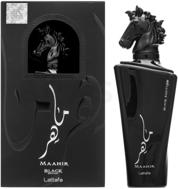 Lattafa Perfume Eau de Parfum Maahir Black – EDP 100 ml