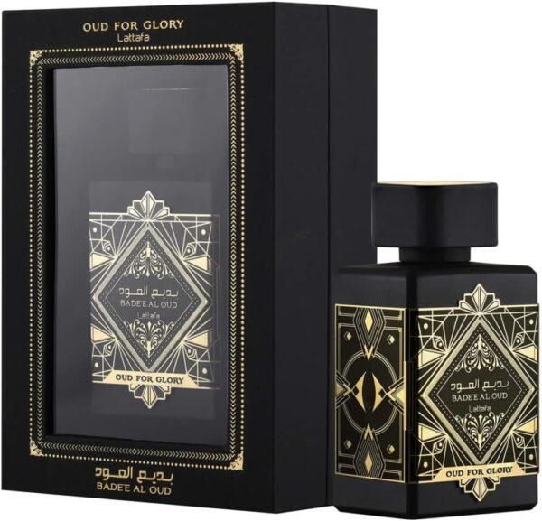 Perfume Eau de Parfum Bade'e Al Oud, Oud for Glory de Lattafa 100ml